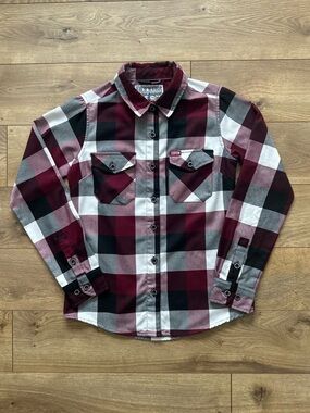 Dixxon Southpaw Flannel | Plaid Button Up | Women’s Small